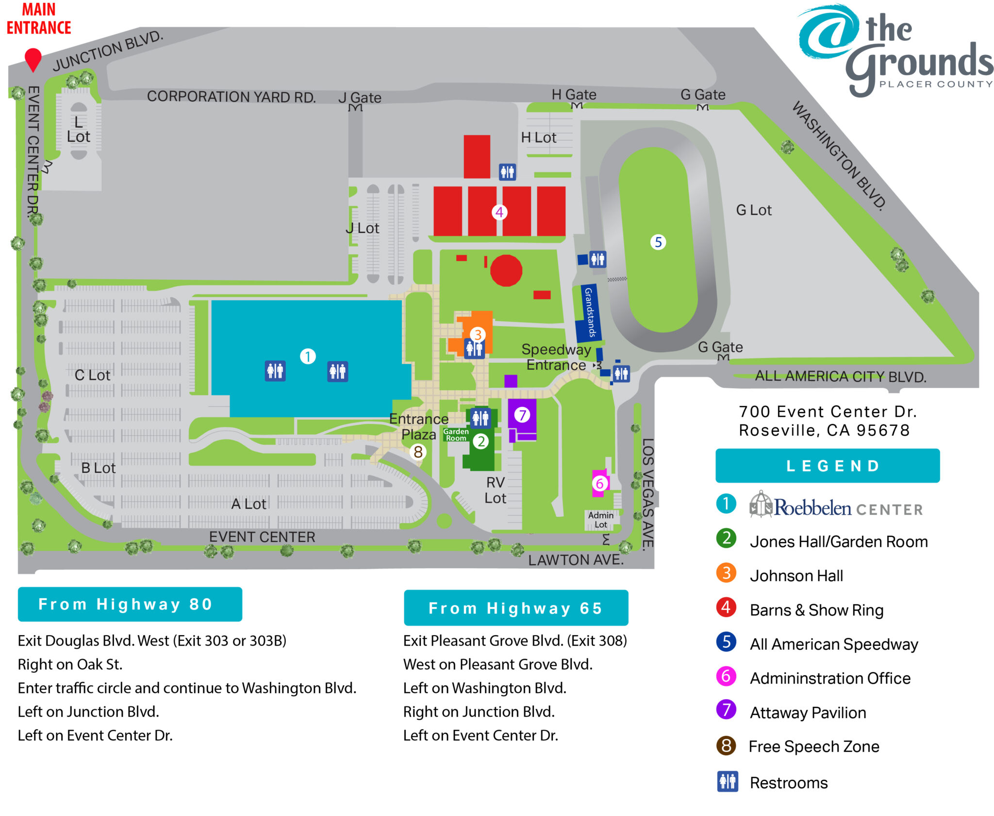Dhhs Grounds Map @the Grounds Site Map